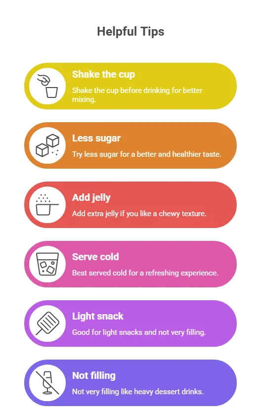 Coconut Jelly Milk Tea Price & Calories Helpful Tips Before Ordering visual selection