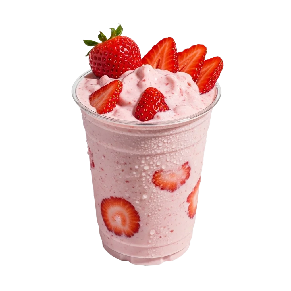 Strawberry Smoothie Price, Calories & Full Guide Strawberry Shake Shake 1