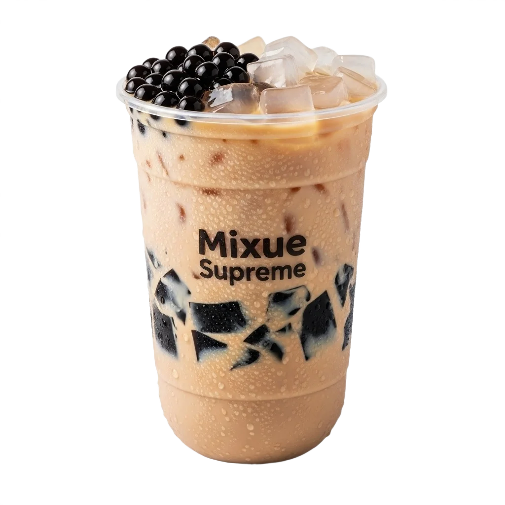 Mixue Menu Indonesia with Prices 2026 Supreme Mixed Milk Tea